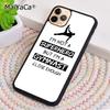 MaiYaCa Rainbow Gymnastics Silhouette Phone Case For iPhone 17 Air 16 pro max 15 14 plus 12 13 Shell Cover coque