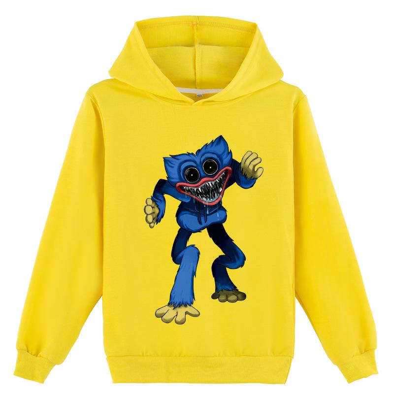 Детская 3D-толстовка с капюшоном Huggy Wuggy пуловер Poppy Playtime Children Sweater Y455