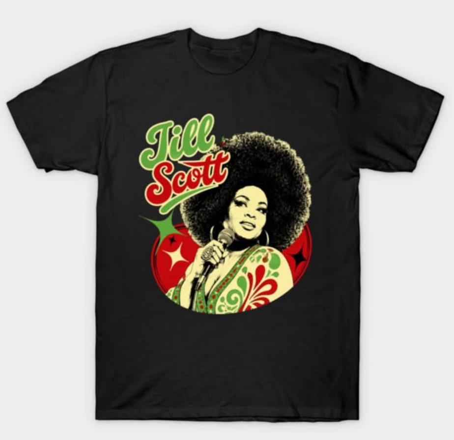 Don't Play Jill Scott Singer Black Unisex full size Cotton t-shirt SEG_1134