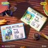 KAYOU  SquarePants Bikini Bottom Pedestrian Fish ID Card Series of Non-woven Fabric Badges Anime Blind Box Toys Gifts