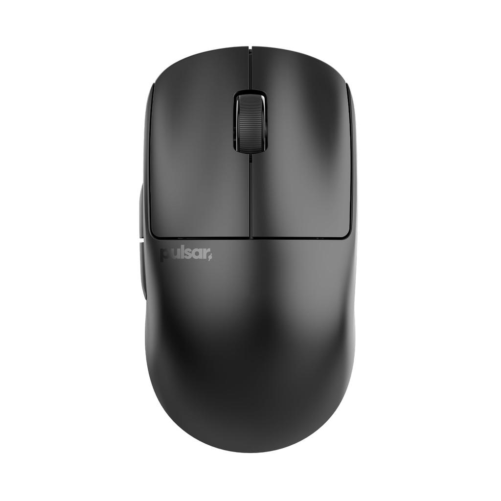 Pulsar Gaming Gears Беспроводная игровая мышь X2V2, 26000 DPI, оптическая, черная, сверхлегкая 53 г, симметричная, 2,4 ГГц, 1 мс, сенсор, PAW3395,