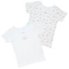 Kids Quilt Short Sleeve Underwear Set of 2 Cinnamoroll 140cm Cotton with Name 2 Patterns for Children 227391