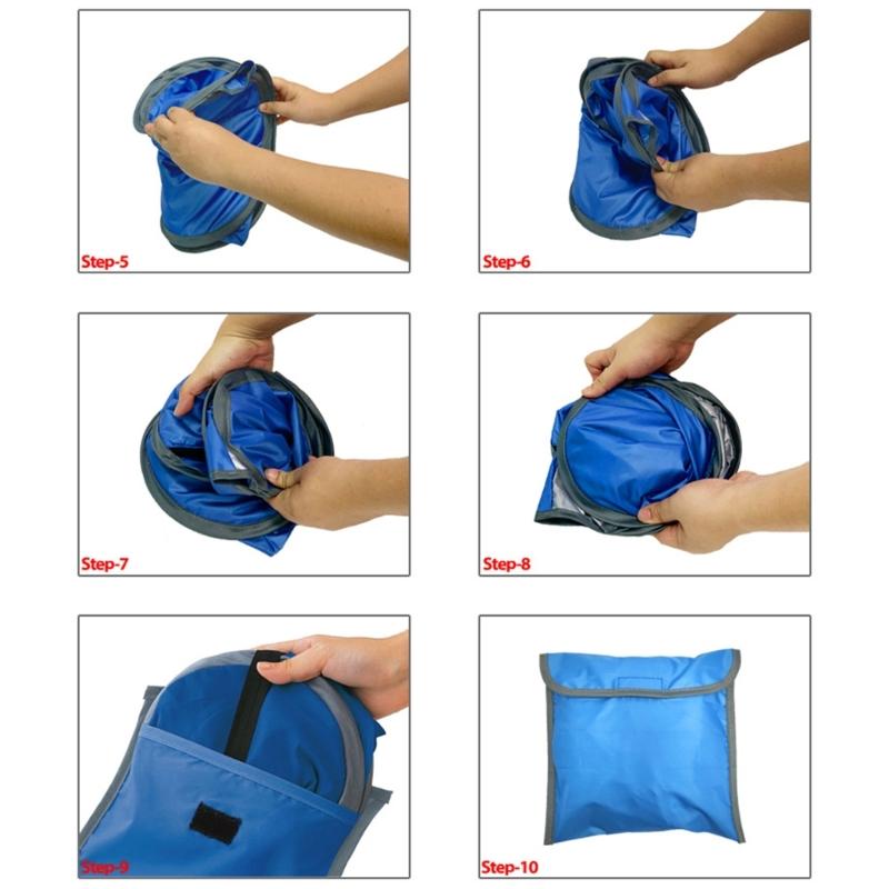 Simple Carry Sun Screen Head Tent Including Storage Bag Works With Pack For Camping Beach Or Room M Size