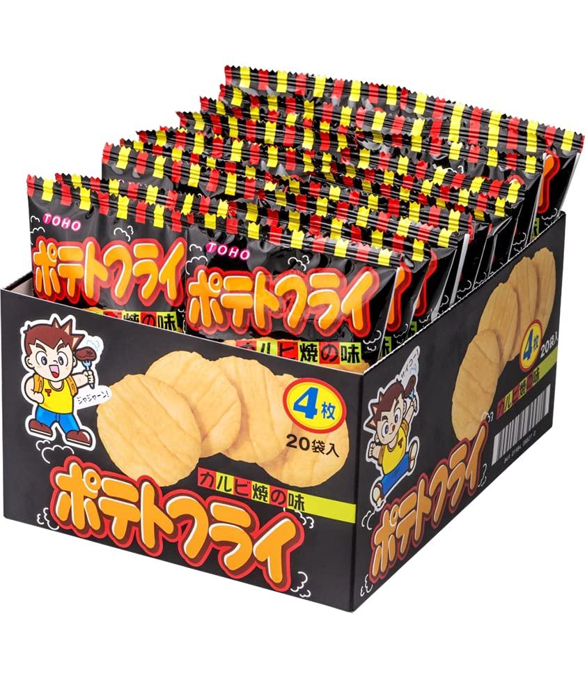 Картофель фри Toho Seika 3 вида ассорти (жареная курица / гриль кальби / картофель с солью и маслом) По 6 сумок, всего 18 сумок