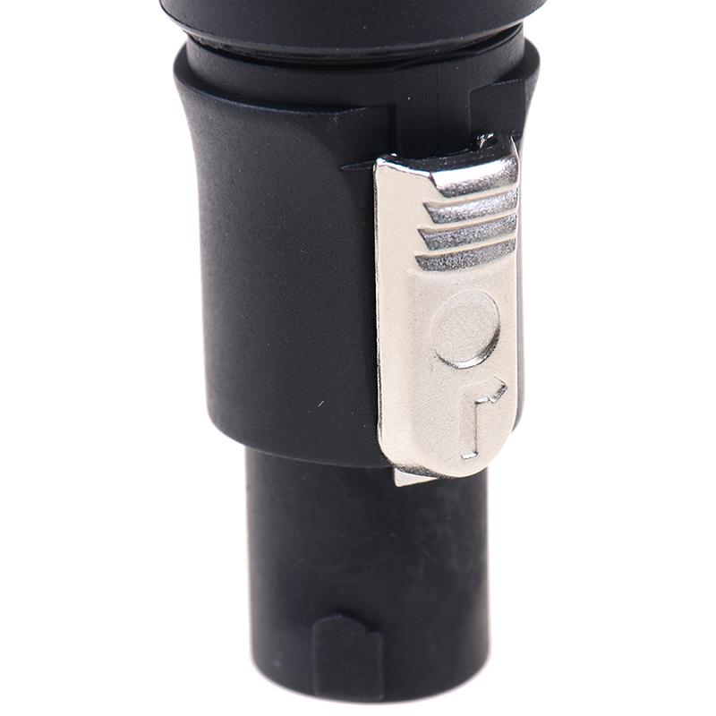 Соединители Speakon Nl4Fc 4-полюсный штекер Разъем аудиокабеля для динамиков