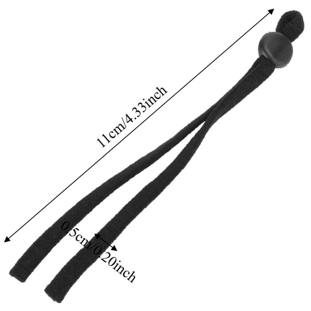 200pcs Adjustable Elastic Bands Stretchy Earloop Cord Comfortable Elastic Cord DIY Handmade