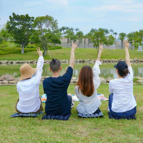 Inflatable Air Cushion for Office Chair Portable TPU Seat Pad with Built-in Pump Foldable Hip Support