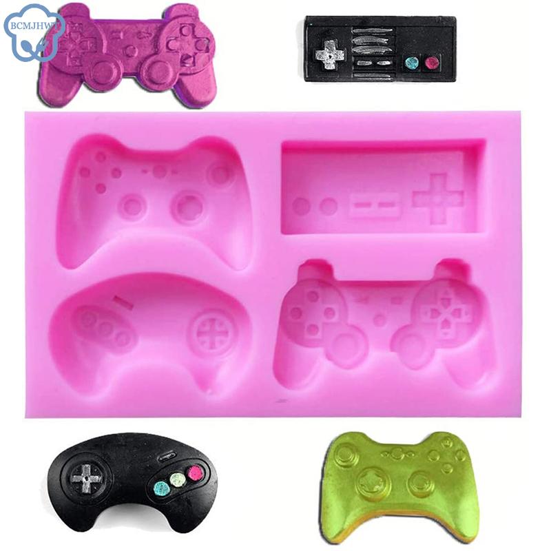 Silicone Mold Controller Gamepad Game Boy Gift Mould Sugar Craft Fondant Cake Decorating Animal Mould Baking Tool Drop Shipping