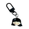 Kawaii Cartoon Girls Keychain Lovely Color Girly Keyring Car Key Chains Cute School Bag Pendant Backpack Decoration