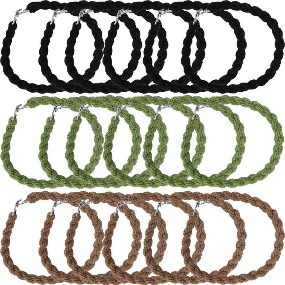 2Pcs Black Green Khaki Leggings Elastic Rope Polyester Riding Boot Rubber Band Outdoor Hiking