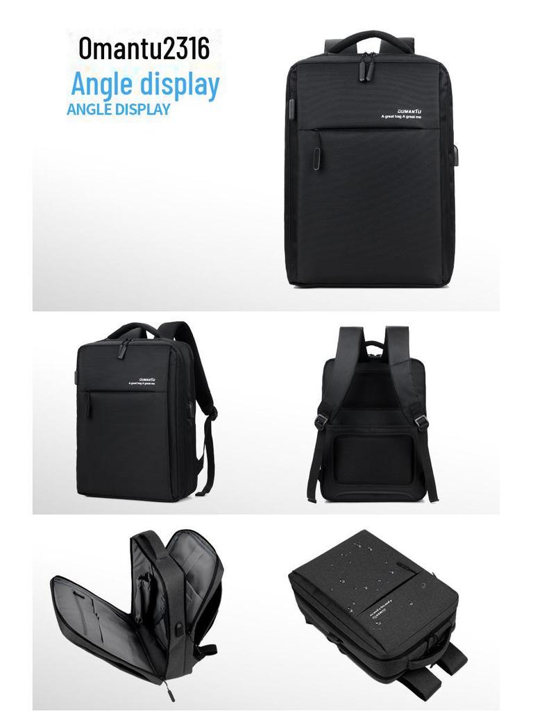 Высококачественный водонепроницаемый мужской дорожный рюкзак — вместительная и стильная сумка для ноутбука