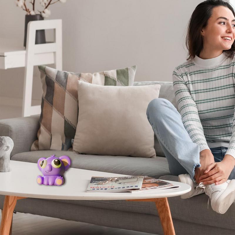 Мягкие силиконовые игрушки-выпуклые глаза, расслабляющие игрушки для приборной панели автомобиля, мультяшные украшения для непосед, декоративные игрушки, автомобильные аксессуары