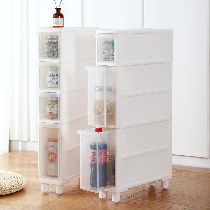 Bathroom/Kitchen Mobile Storage Shelves Magic Seamless Wall Hanging Light Luxury Corner Bathroom Free Punching Rack Holders