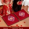 Royal Wedding Kneeling Pads: Bride's Tea Ceremony Double Happiness Cushions