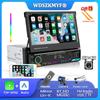 7 Inch Retractable Touch Screen GPS Wireless Carplay Android Auto 1Din Car Radio Multimedia Player Rearcam Intelligent Systems