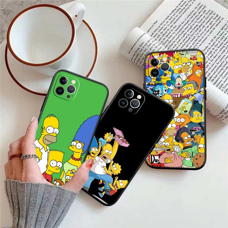 RE53 S-Simpsons New High-End Shell Phone Case for OPPO A3 Pro A72 A74 A76 A77 A77S A78 A79 A94 A95 A18 A40M A58