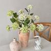77cm Silk Hydrangea Flowers 3 Heads Fake Plants Artificial Hydrangea Flowers  Wedding Decor