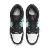 Air Jordan 1 Mid SE GS Черный Белый Гипер Жаде Сиреневый Красный FQ8095-001