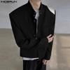Мужские короткие тонкие пиджаки с воротником-стойкой и длинным рукавом