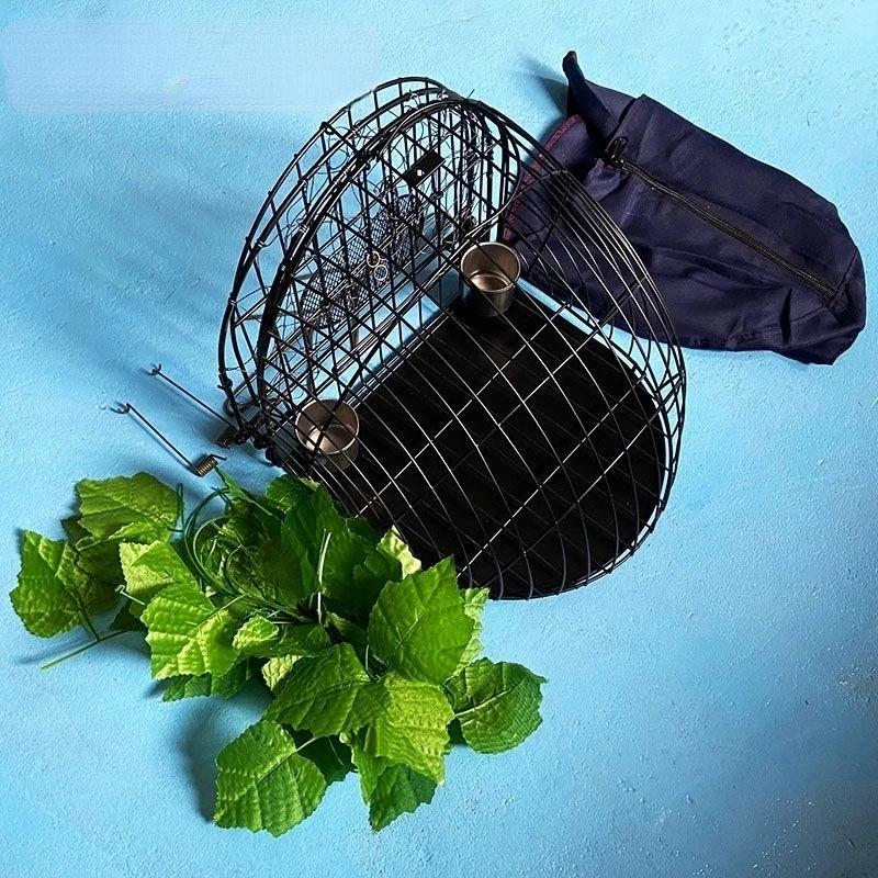 Новая сетка для птиц Эффективная гуманная ловушка для охоты на живых существ Чувствительная гуманная ловушка для перепелов Охотничьи принадлежности для сада Борьба с вредителями