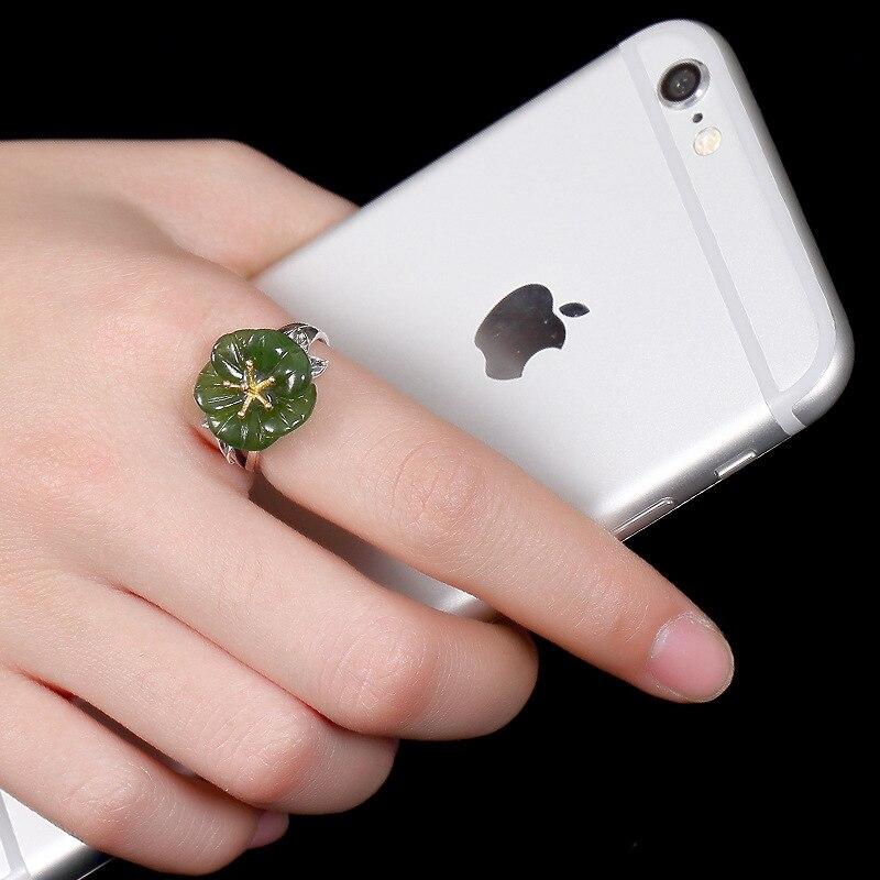 Кольцо из стерлингового серебра 925 пробы с позолоченной антикварной мозаикой Mei Flower lady, открытое кольцо