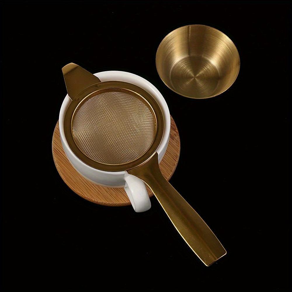 1 комплект, сетчатый заварочный чайник из нержавеющей стали, сито для металлической чашки, сетчатый фильтр с вкладышами и ручкой, кухонный инструмент, заварочный чайник