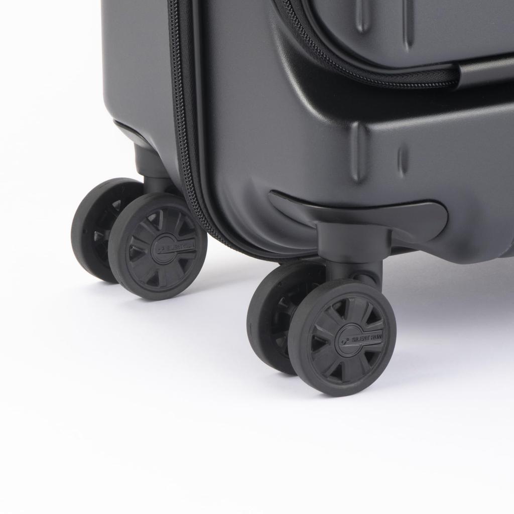 Кейс для переноски, который можно переносить, оснащенный передней панелью для хранения дюймового ПК для бизнеса 40 см 06853 Gunmetal Hairline [Ace Gene], карман, 14.0 [Jet