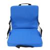 Folding Stadium Seat Cushion with Back Support Portable Handle Bleacher Cushion for Outdoor