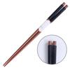 Handmade Japanese Natural Chestnut Wood Sushi Chopsticks Set Value Gift Sushi Chinese Food Tie Line