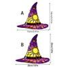 Витражные ловцы солнца в виде шляпы ведьмы, подвески для окна, украшения на Хэллоуин для окна, балконов, двора, окна дома
