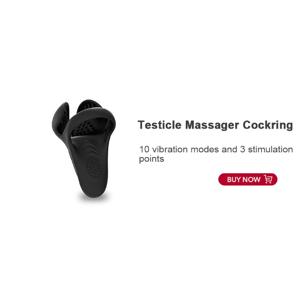 Vibrating Cock Ring for Men Ejaculation Delay Men Penis Ring Chastity Cage Clitoris Stimulator Adult Supplies Sex Toy for