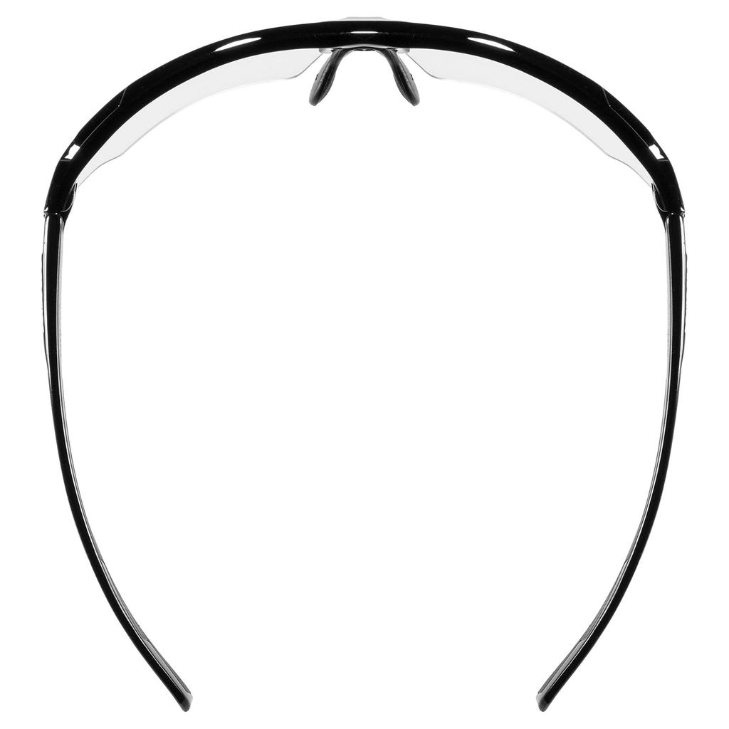 Фотохромные спортивные солнцезащитные очки для дороги UV Sportstyle 802 V Черные [Uvex] Велоспорт, Велосипеды, Бег, Защита от запотевания, Защита,