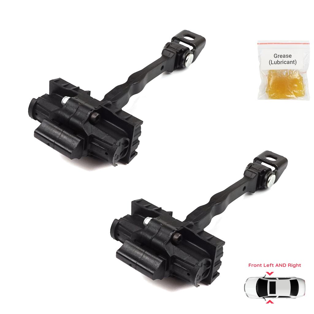 BDP1346-1 2 Pieces Front Door Hinge Brake Stop Check Strap Limiter for VW UP! Skoda Citigo Seat Mii 2011-2024 5-Door Hatchback 1S0837249