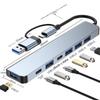 5 In 1 USB C Hub HDMI Adapter USB 3 0 Ports for Laptop Monitor Projection Multi Port Type C Dock