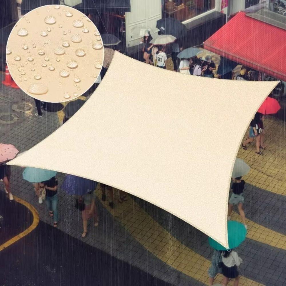 Waterproof Sun Shade Sail Breathable Awning Outdoor Canopy  Terrace