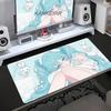 XXL Hatsune Miku Mousepad HD Printing Computer Gamers Locking Edge Non-slip Mouse Pad 90x40cm Keyboard PC Deskmat