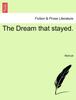 Книга The Dream That Stayed.