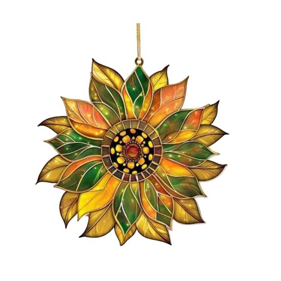 Плоские акриловые подвески-животные, разноцветные ловцы солнца, украшения для подвешивания на окно, на елку, декор для сада, ручной работы, подарок для любителей бабочек