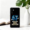 Шесть Семь 67 SS Чехол для телефона Черный Силиконовый Мягкий Для Samsung Galaxy A73,A72,A71,A70,A53,A52,A51