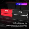 Car Trunk Organizer Bag Folding Tidying Box Storage Bins For Jeep Grand Cherokee Wrangler JK Gladiator Compass Renegade Wagoneer AKW1