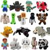 NEW Minecrafte Creeper Stuffed Plush Toy Doll Zombie Bat Squid Mooshroom Enderman Ocelot Steve Baby Sheep Kid Birthday Gift Toys