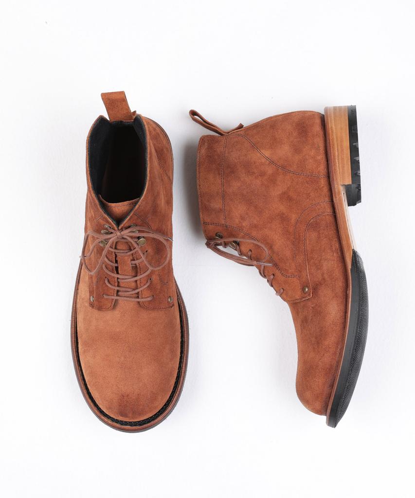 Brenowelt 812 Winter Oil Light Brown Suede 4-Inch Workcar [Waterproof]