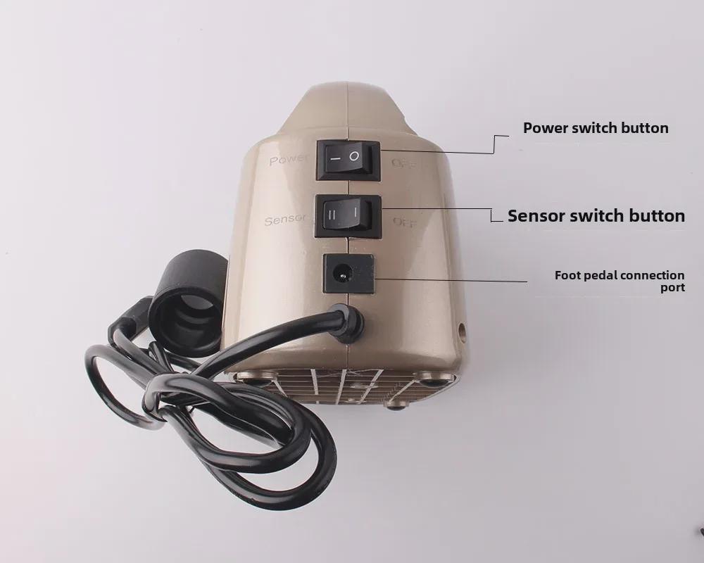 High-Quality, Wear-Resistant Portable Nail Polisher & Remover, 35,000 RPM with Premium Handle