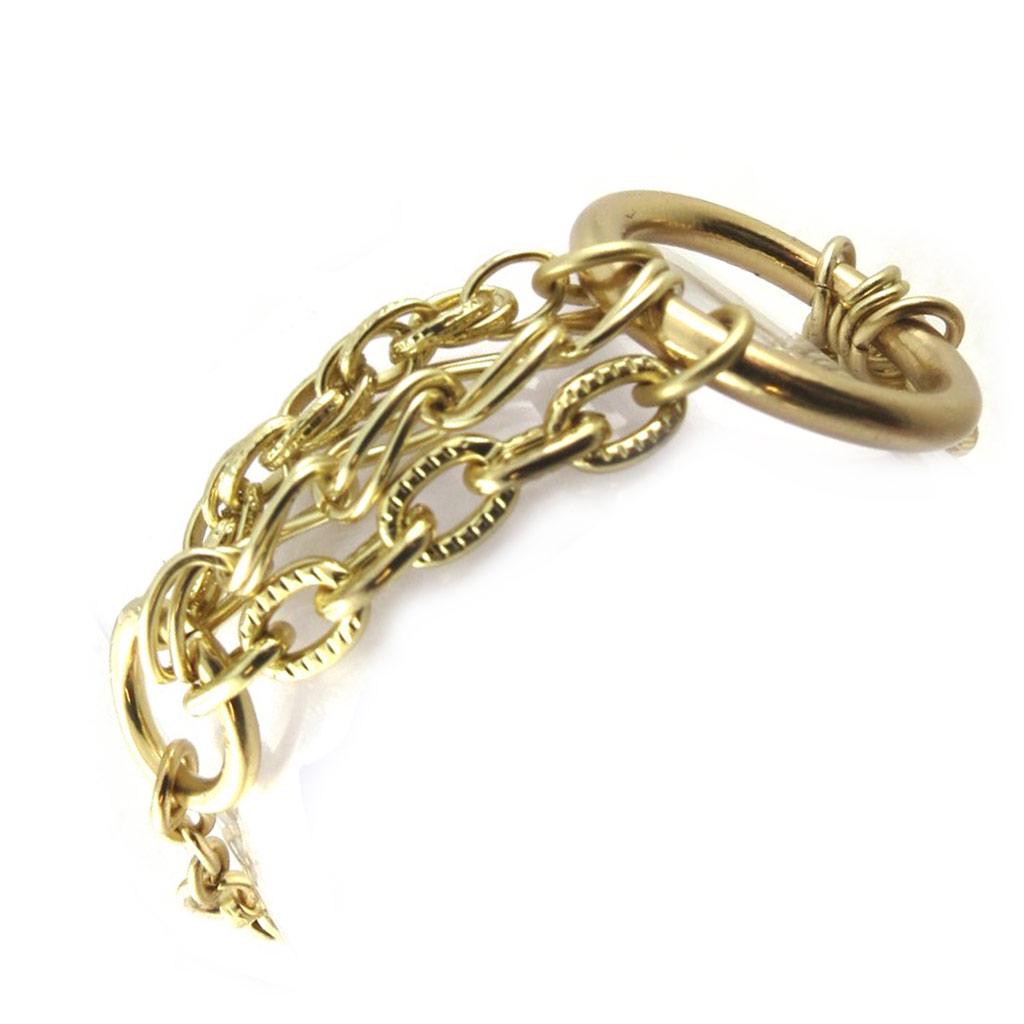 Dolce Vita [N1930] — Золотой дизайнерский браслет «Antica»