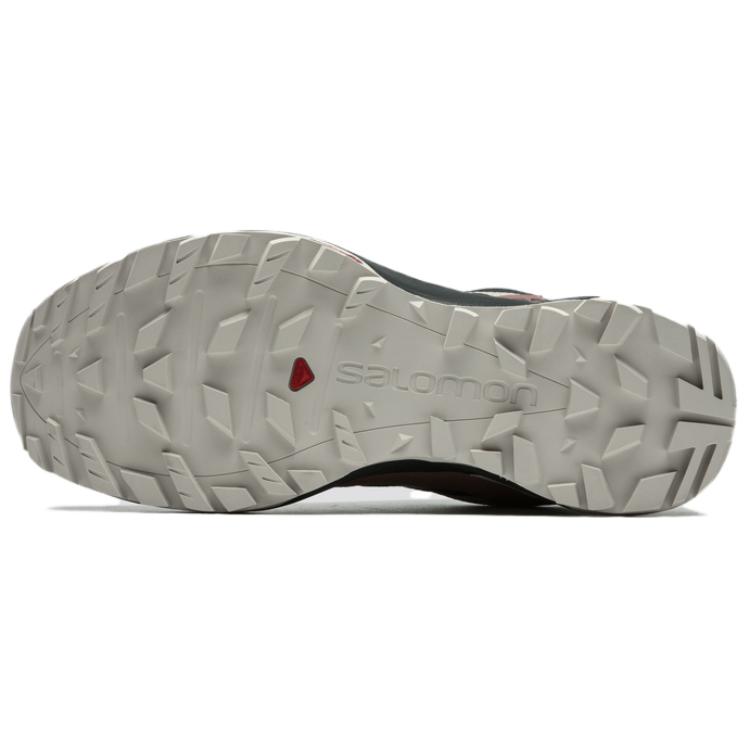 SALOMON Saliba WP Comfortable Stylish Waterproof Breathable Lightweight Grip Low-Top Hiking Shoes Women Hiking Shoes Brown Black 491031