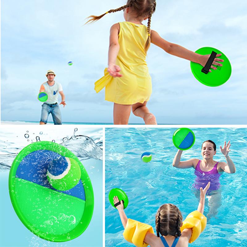 Toss and Catch Ball Set Outside Toys for Kids Ages 3-6 Outdoor Games Parent Child Interactive Sports Toys Birthday Gift TMZ 6