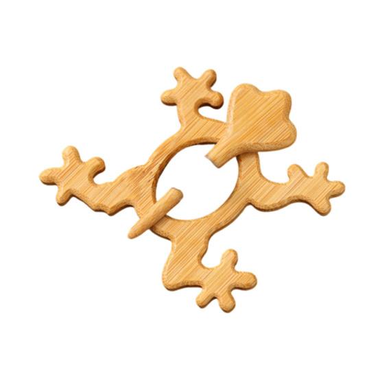 Деревянная брошь в виде животного Милая собака кошка булавка для свитера ручной работы птица кролик медведь черепаха брошь-булавка для свитеров шарфов шалей