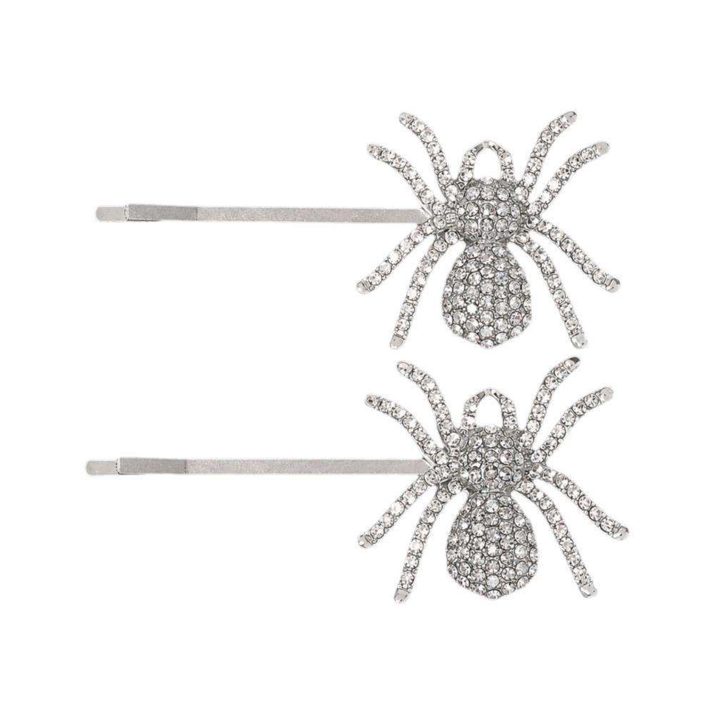 Spider Spider Hair Clips Black Halloween Hair Clips Elegant Bangs Clip Women
