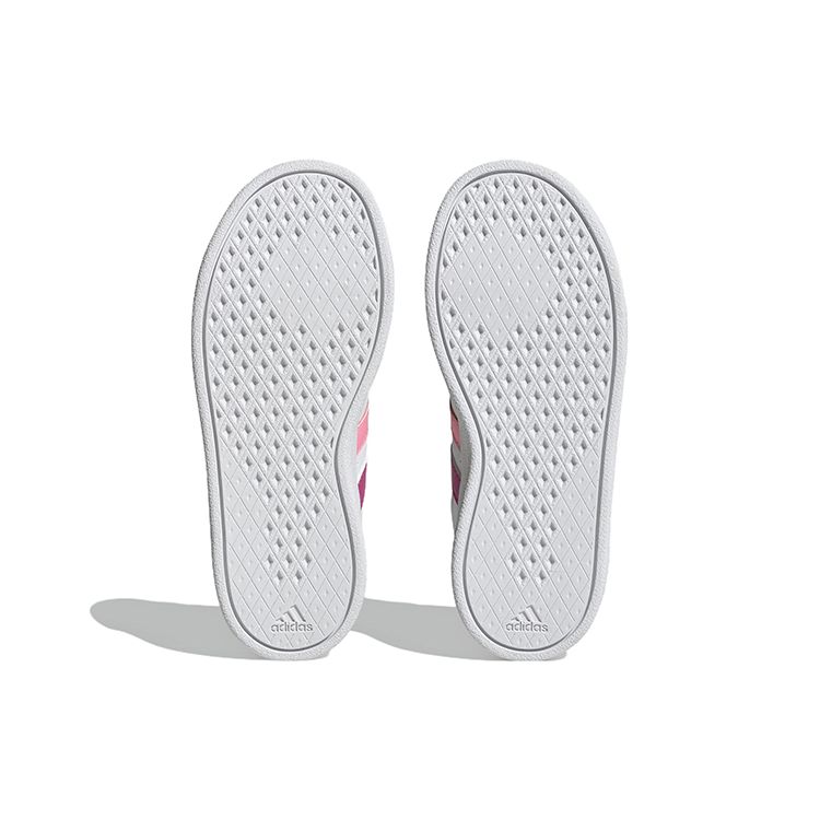 Adidas Neo Breaknet 2.0 Non-Slip Low-Top Kids Skate Shoes Kids Sneakers White Pink HP8959