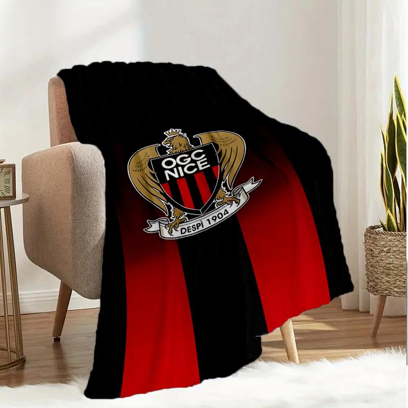 Ogc Nice Crest Artwork Blanket Lightweight Ideal Bedding Blanket Perfect for Travel, Camping, Living Rooms, Offices, Sofas, Fan Christmas gift